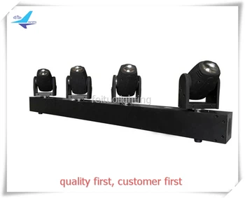 

T-4pcs/lot with flight case 4x10w rgbw 4in1 quad color LED Moving Head Bar Stage Light DJ Disco Weding Party