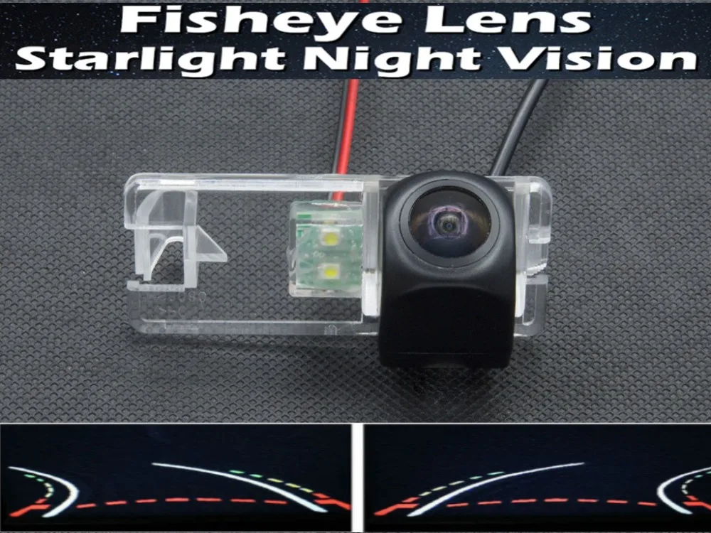 

1080P Fisheye Lens Trajectory Tracks Car Rear view Camera for Buick Park Avenue 2009 2010 2011 2012 Chevrolet New Sail 2010 2011
