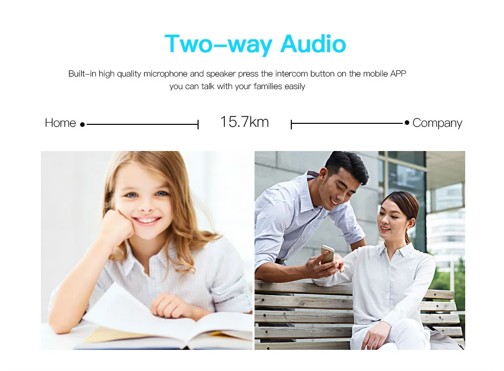 Skyevision Home Security IP Camera Wifi Wireless Mini Network Camera Surveillance 1080P Night Vision CCTV Camera Baby Monitor (8)