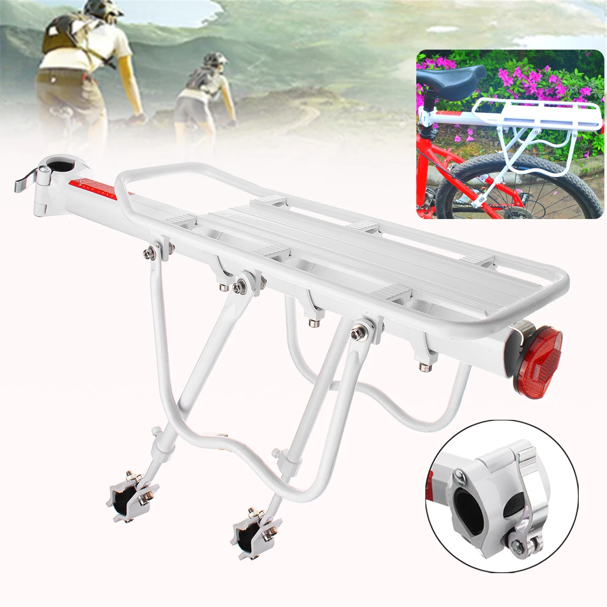 Buy MTB Bike Racks Bicycle Luggage Carrier Cargo Rear