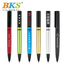 Алюминий баррель логотип металлические, с принтом ручка Твист Действие Хорошее качество модные металлическая 100 шт. в партии