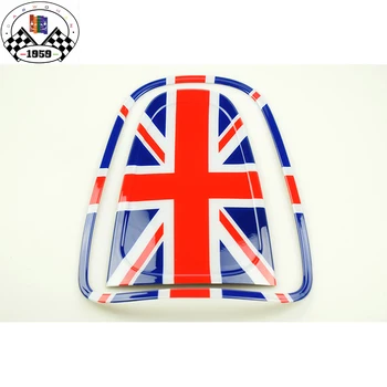

Brand New ABS Material UV Protected Union Jack Style Dashboard Emblem For mini cooper F60 (2Pcs/Set)