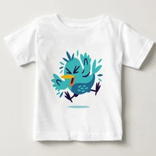 kids short T-shirts lovely bird short sleeve girls summer T-shirt Funny bird children's T-shirt colors fashion children t shirts цена kids short T-shirts lovely bird short sleeve girls summer T-shirt Funny bird children's T-shirt colors fashion children t shirts цены онлайн