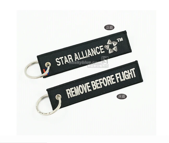 Этикетка для чемодана STAR ALLIANCE аксессуар с черной вышивкой лучший подарок летной