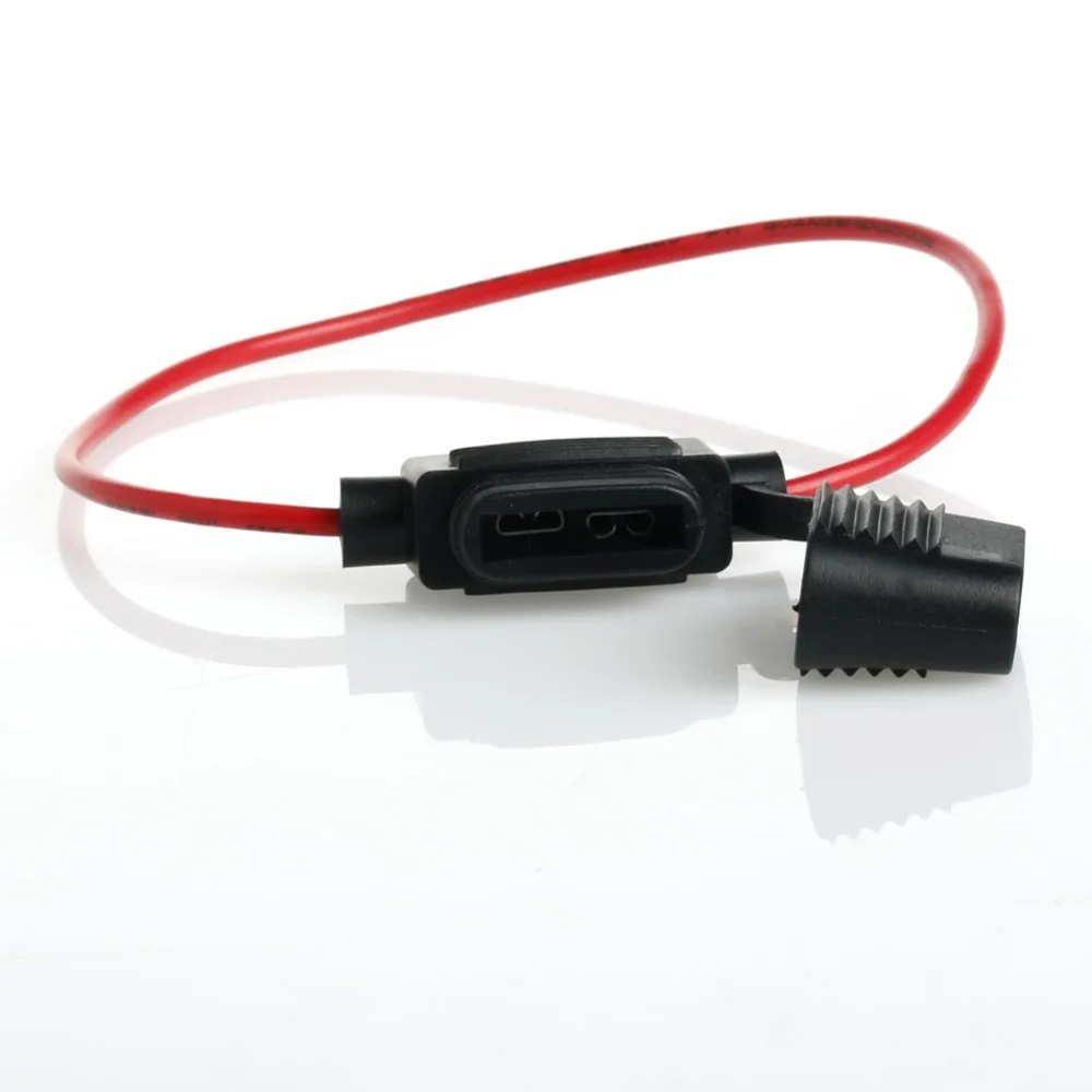 5 x In Line Mini Blade 12V 30A Fuses Holder Splash WaterProof For Car Bike Boat