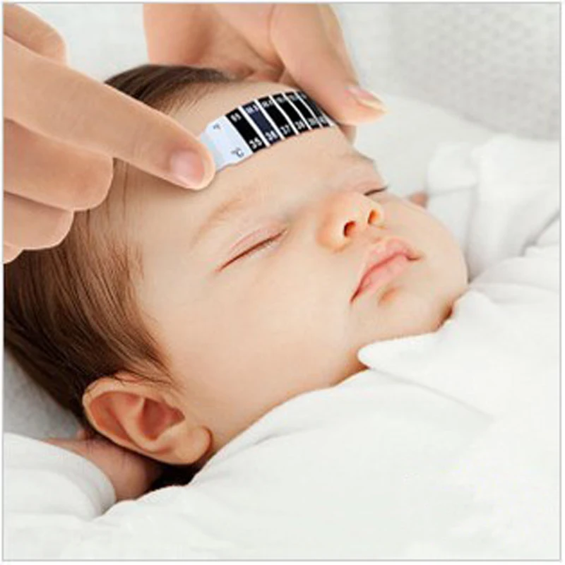 

Baby Thermometer in the forehead safe and reliable test temperature paper can be repeated use