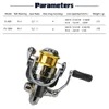 TSURINOYA FS 800 1000 Ultra-light 175g Spinning Fishing Reel with Shallow Spool & Stainless Steel Bearing For Trout Fishing coil ► Photo 3/6