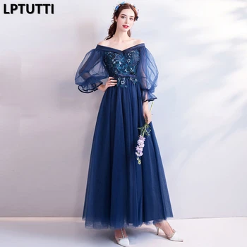 

LPTUTTI Embroidery Beading New For Women Elegant Date Ceremony Party Prom Gown Formal Gala Events Luxury Long Evening Dresses
