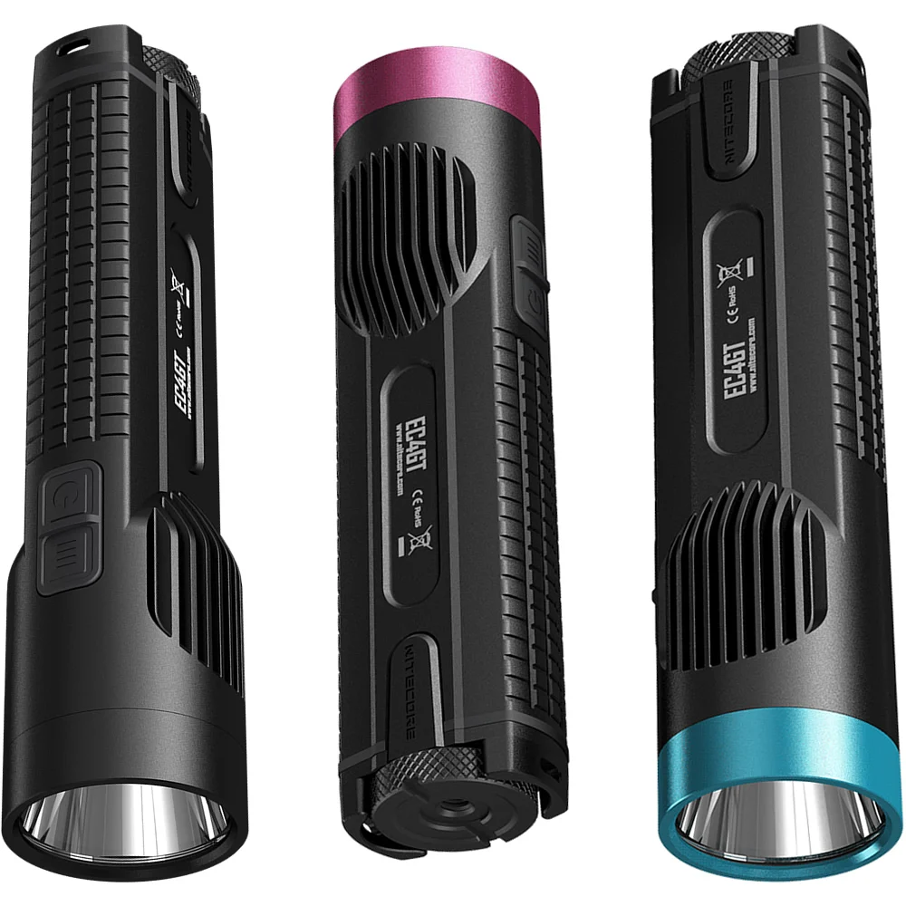 Портативный фонарик NITECORE EC4GT светодиодный фонарь излучатель 1000 лм 2x18650 для охоты