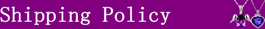 Shipping policy