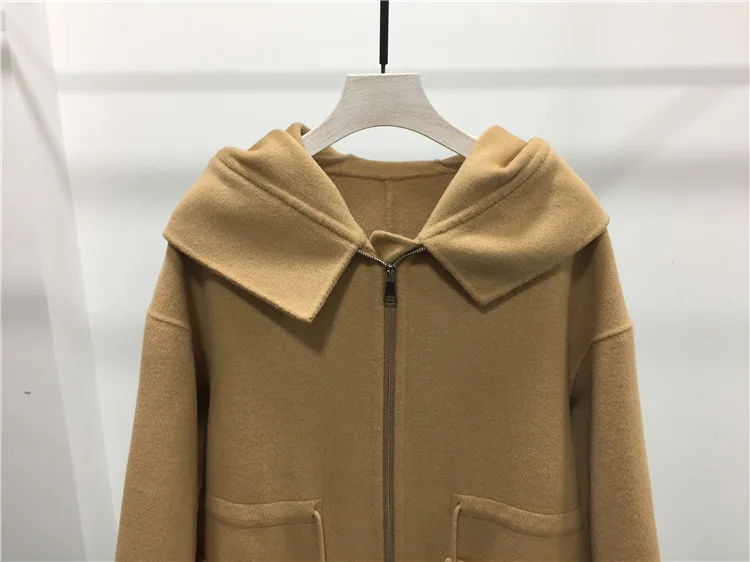 D'hiver Laine Main Outwear De Designer Survêtement Manteau Qualtiy Haute Mode Corée Marque Femmes Étoiles 2018 Nouveau TvSqHffw