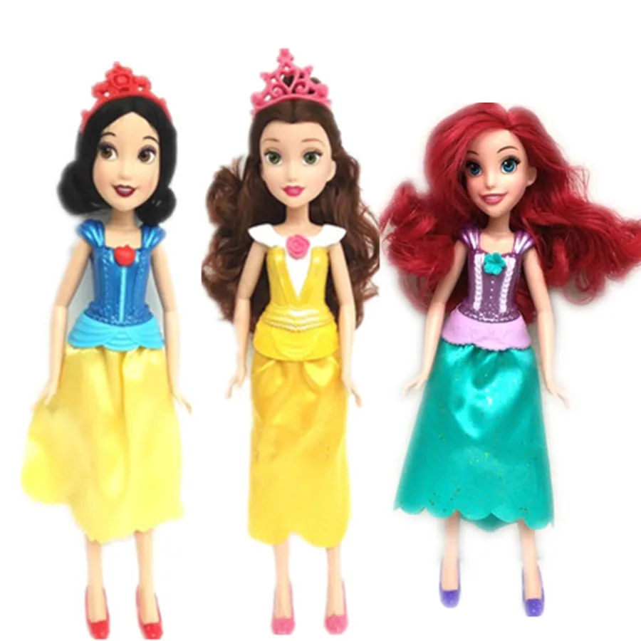 

Mermaid Princess Doll Belle Sleeping Beauty Snow White dolls For girls toy