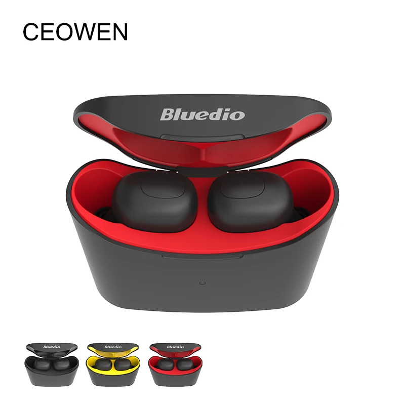 

Bluedio 2019 New Portable Mini HIFI Stereo Smart Wireless Bluetooth Earphone 5.0 Business Communication Earphone Free Shipping