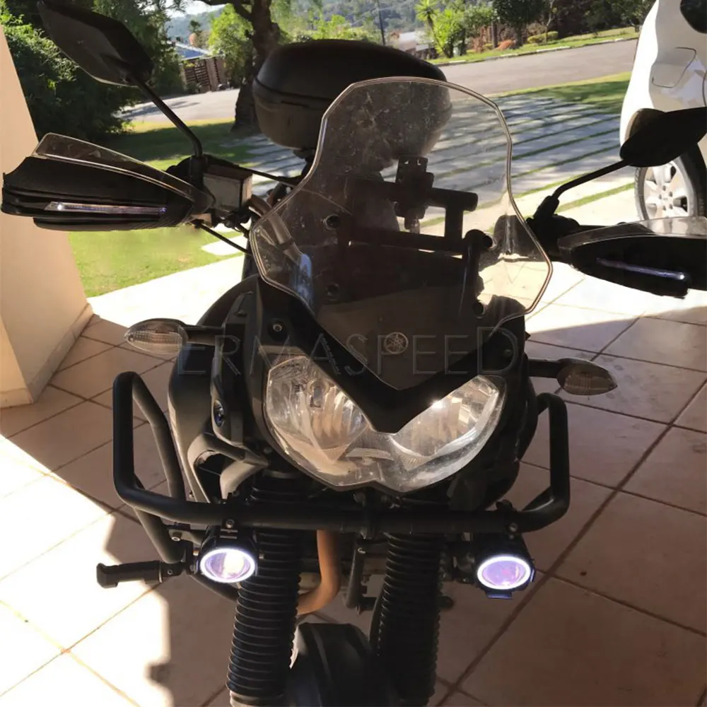  Motorcycle Handguards Motocross Carbon 22mm 7/8'' LED Turn Signal Falling Protection Pit Bike Endur - 32984930883