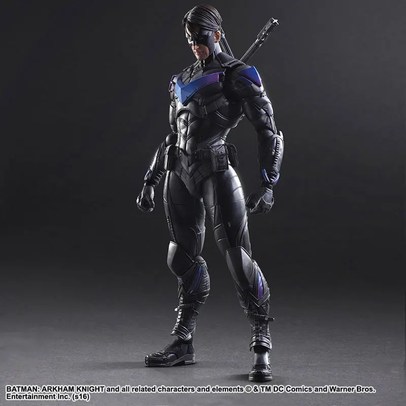 

Play Arts DC Comics Batman Robin Nightwing 26cm Model Anime PVC Action Figure Kids Birthday Gift