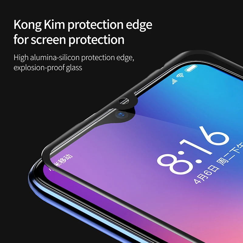 Baseus Tempered Glass For Xiaomi Mi 9 8 Se Mix 3 9D Full Cover Screen Protector For Xiaomi mi9 mi8 8se Mix3 Screen Protection