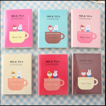 

16pcs/lot Korea Vintage Romatic cute Small rabbit series Kraft paper notebook/journal Diary/office school supplies GT311