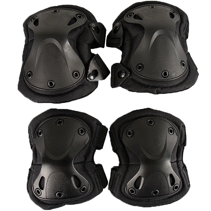 

Military Knee Brace Support Sleeve Adjustable Open Patella Stabilizer Protector Wrap Training Elbow Pads Tactical Cushion Pad