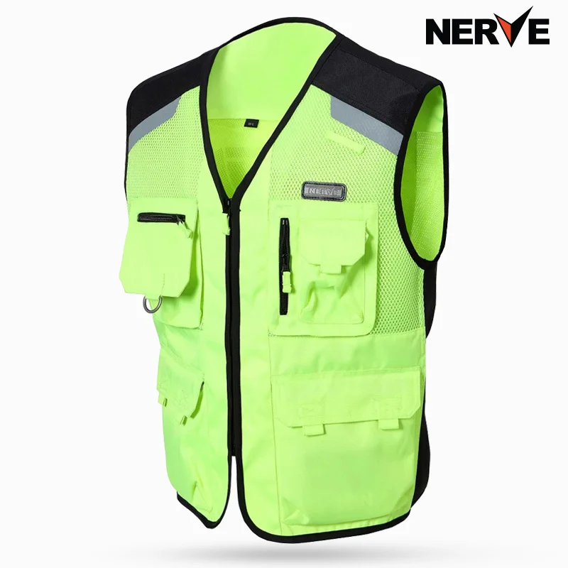 Езда племя нерва отражательная защитная одежда мотоцикл отражающий гоночный защитный жилет Visbility мото безопасности мотоцикл - Цвет: Cruise vest