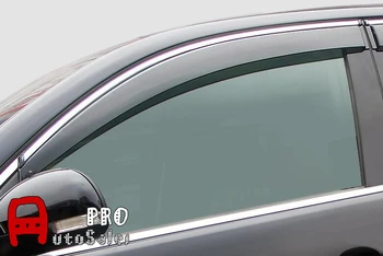 

For Nissan Rogue/X-trail 2014 2015 2016 Injection molding Visor Vent Window Sun Rain Guard Shades Deflector 4pcs