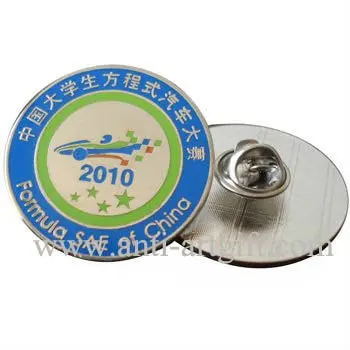 

Custom club of hard enamel Metal badge pins round shape Die struck Imitation Hard Enamel emblem NO MOQ 28.6mm high quality