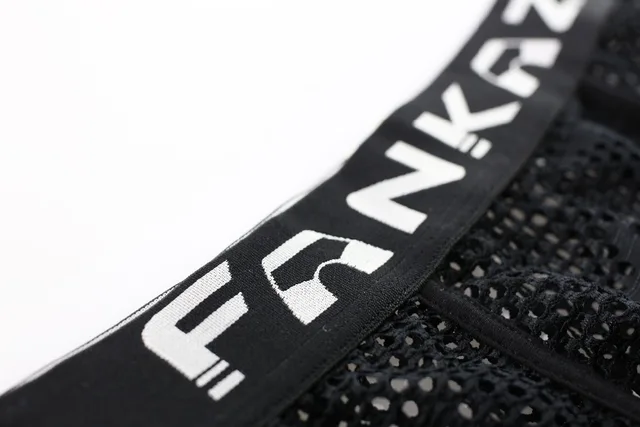 Mężczyźni Mesh U etui Sexy kalesony Cueca spodnie bawełniane spodenki kąpielowe bokserki Gay męskie majtki skąpa bielizna bokser tanie tanio ORLVS Nylon Poliester COTTON F1003 Stałe Mężczyźni Mesh U etui Sexy kalesony Cueca spodnie bawełniane spodenki kąpielowe bokserki Gay męskie majtki skąpa bielizna bokser tanie tanio ORLVS Nylon Poliester COTTON F1003 Stałe