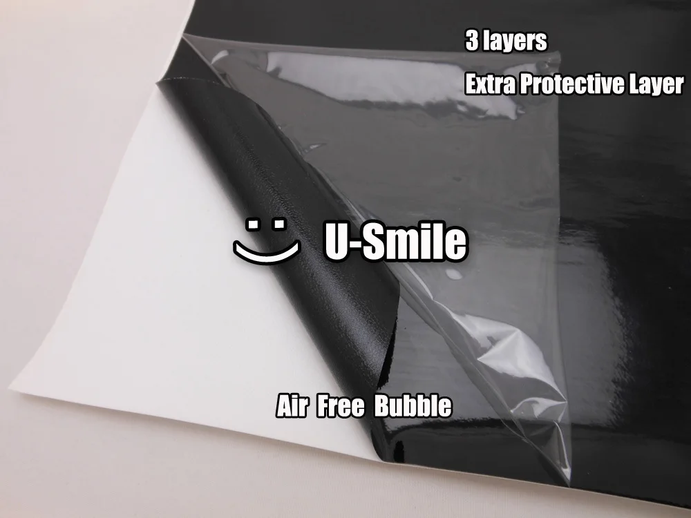 3 Layers Clear Paint Protection Film Vinyl Wrap Car Sticker Auto-Repair PPF  Transparent Car Paint Shield Size 1.52x15m/roll