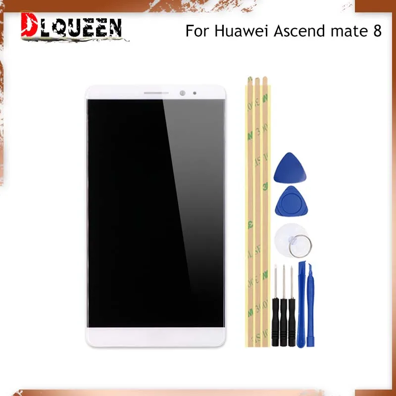 6 0 дюймовый для Huawei Mate 8 MT8-L09 Lcd экран дисплей + Сенсорное стекло дигитайзер рамка в