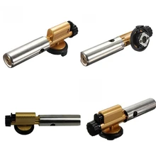 ZLinKJ портативные медные газовые горелки газовая горелка-пистолет чайник Зажигалка электронное зажигание для сварки кемпинга пикника барбекю