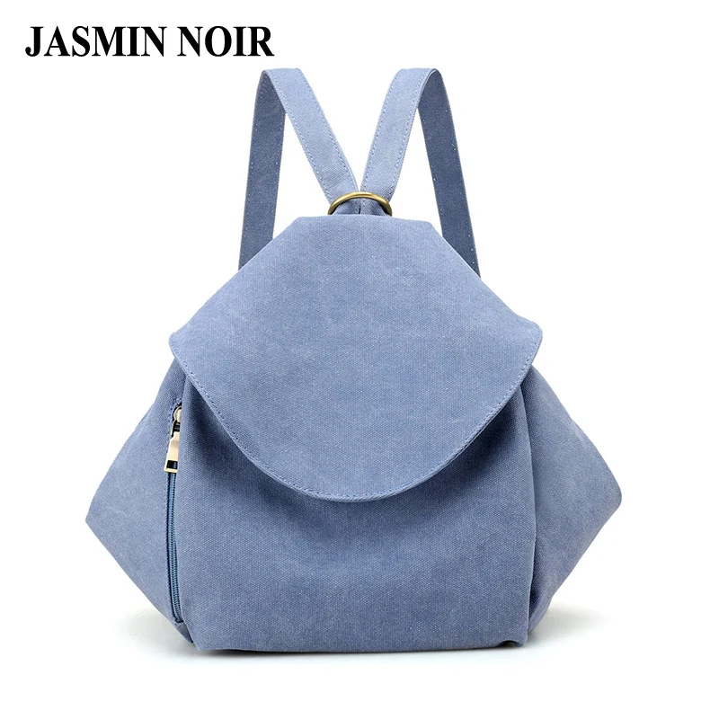 

Fashion Dual Function Women Backpack Female Canvas Packsack Brand Designed High Capacity Travel Bag Over Shoulder School Bag