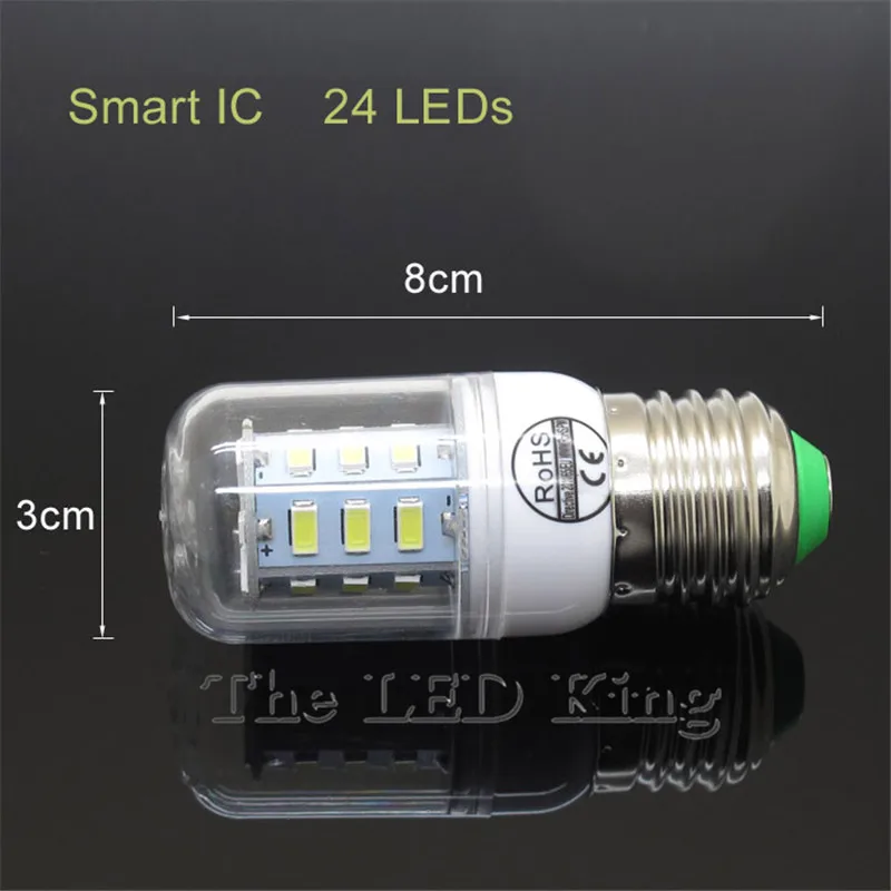 1 шт. высокая яркость 24 36 48 56 69leds E27 E14 220 В Светодиодная лампа люстра 5730 SMD пятно света светодиодов лампы внутреннего освещения