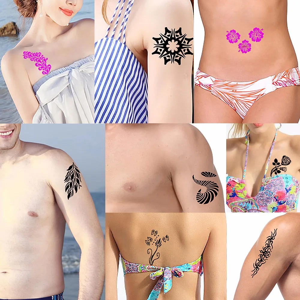 Henna Tattoo Stencil (1)