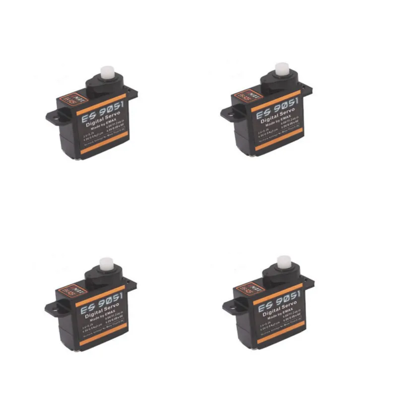 4PCS Emax ES9051 Digital Mini Servo For RC Model Drone Airplane Helicoter 1/10 Car Part | Игрушки и хобби