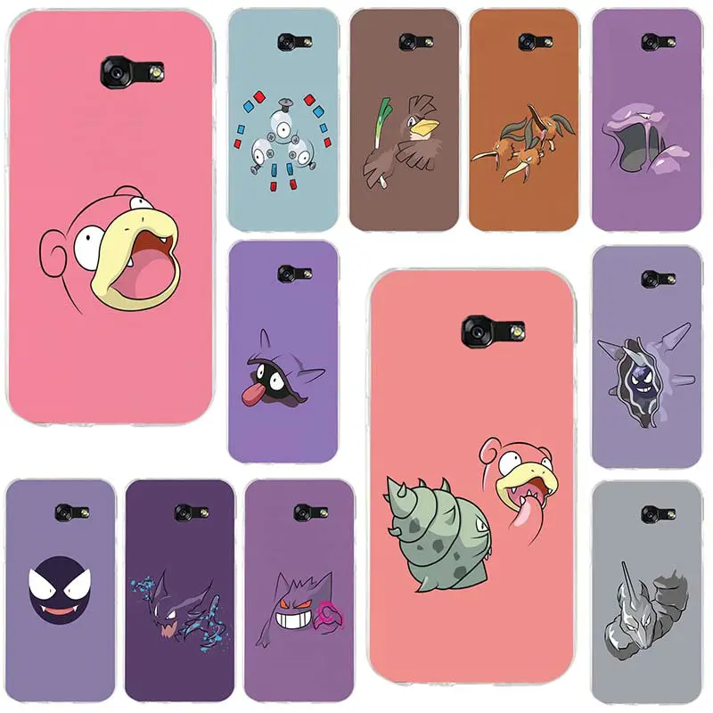 

Phone Cases Slim TPU for Samsung Galaxy S2 S3 S4 S5 Mini S6 S7 S8 S9 S10 Edge Plus Lite Note 5 8 Fundas Hot Cartoon Pokemons
