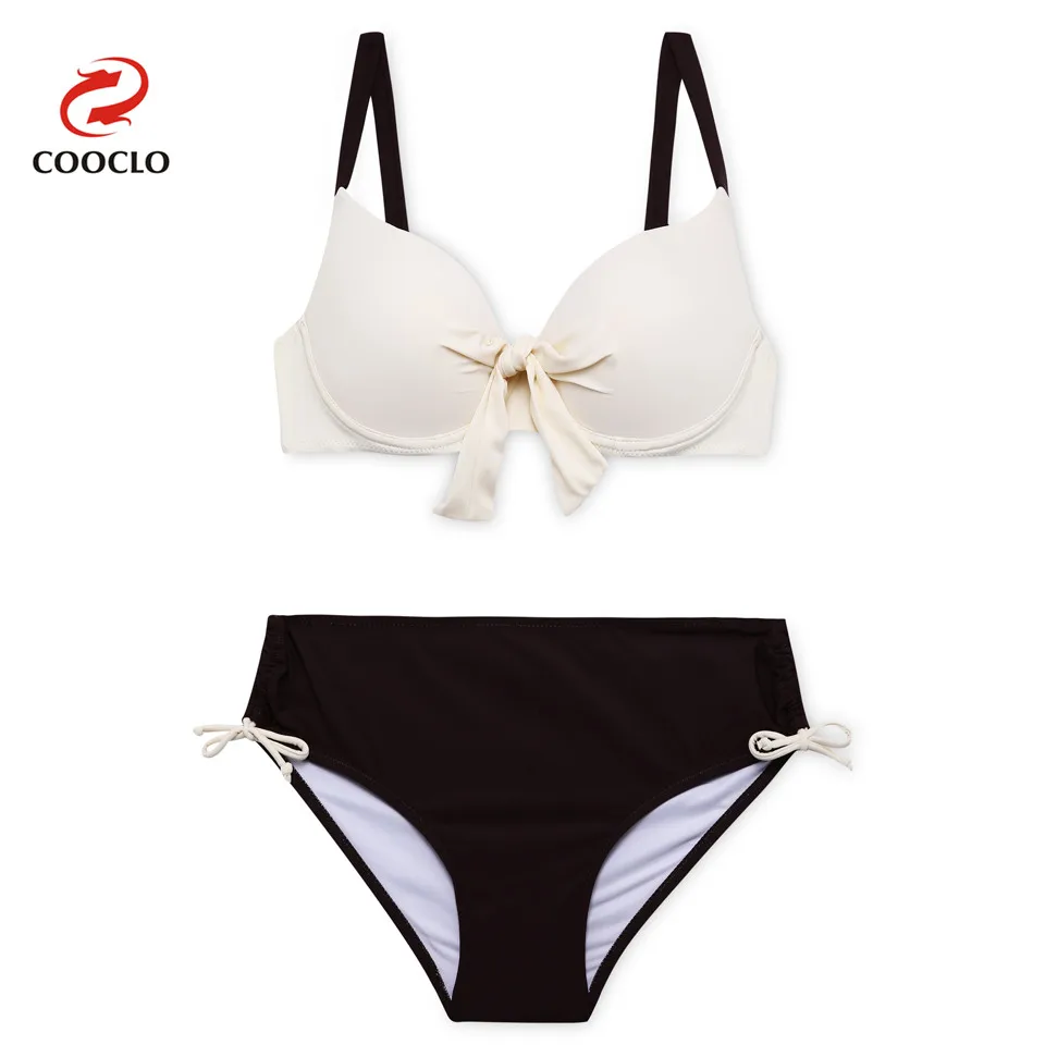 

COOCLO 2019 Summer Swimwear Women Swimsuit Push Up Bikini Plus Size Brazilian Bikini Monokini Ladies Sexy Vintage Bathing Suit
