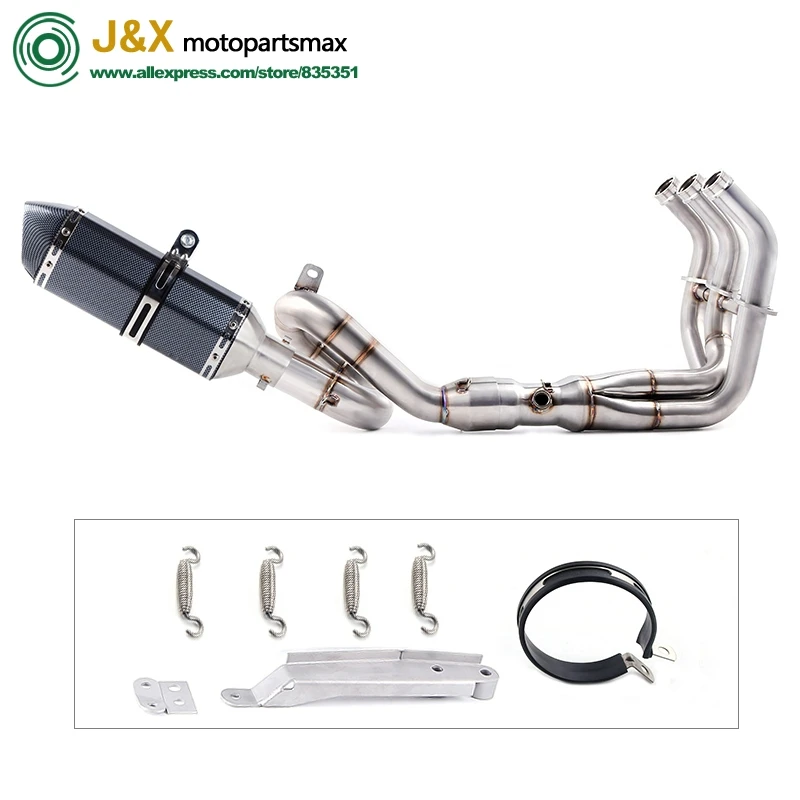 Выхлопных газов для Yamaha MT-09 FZ-09 2013 - 2020 SP 2017-2020 XSR900 2016 до мотоцикл выхлопной