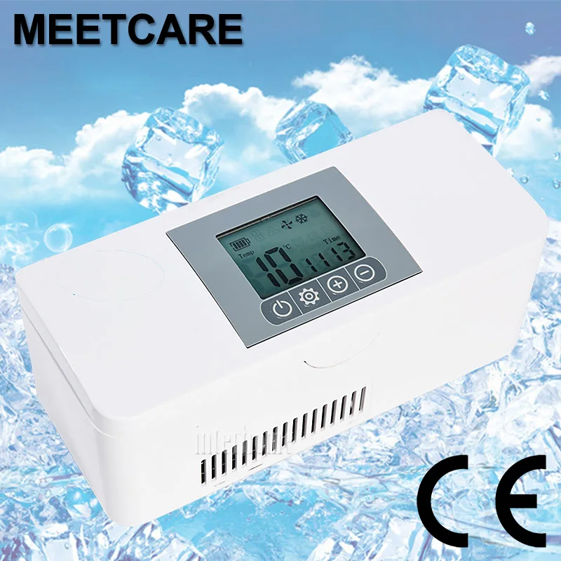 

Mini Portable Insulin Refrigerator Medicine Storage Cooler Ice Box Reefer Small Refrigerator Essential Travel Drug Cases