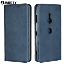 Чехол Jaorty для Coque sony Xperia XZ3, чехол для sony Xperia XZ3, роскошный кожаный Кошелёк на магните раскладные чехлы-подставки