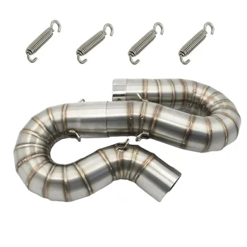 

For Honda CBR1000RR Exhaust Muffler Middle Link Pipe Slip-on For Honda CBR1000RR CBR 1000RR 2008 2009 2010 2011 2012 - 2016 Moto