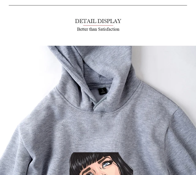 Sudadera mujer Pulp Fiction con capucha - Factory Of Riojans