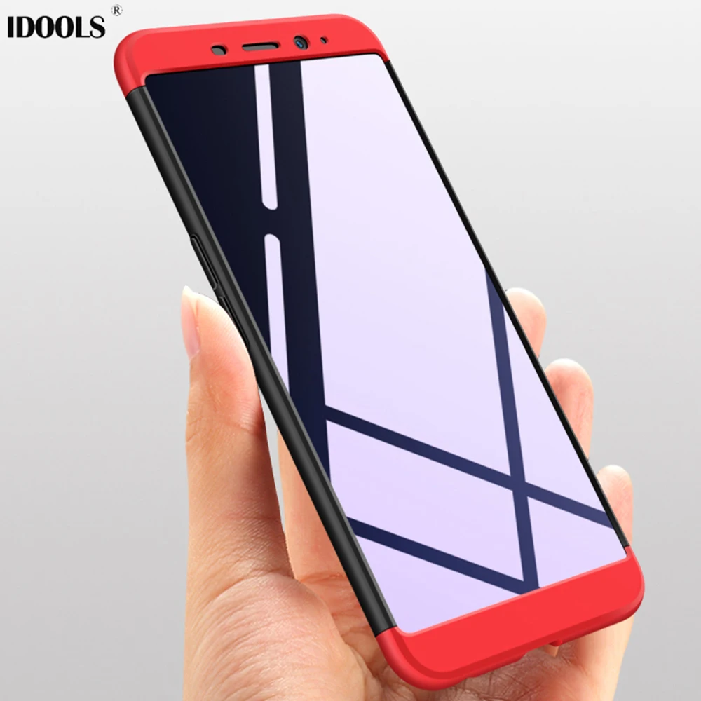 

IDOOLS Cover Case For Meizu M6s 6 S 6S High Quality 3 in 1 Full Protection Matte Phone Bags Cases For Meizu M6s 6S Shell