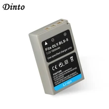 Dinto 1800 2600mahの7.2v 1pc PS-BLS5 BLS-5 BLS5 BLS-50 BLS50 ps BLS5カメラのバッテリーE-P1 E-P2 e-P3 E-PL1 E-PL2 E-400