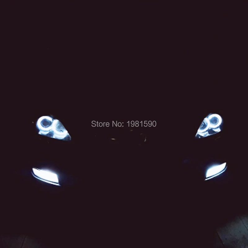 

4pcs SMD LED Angel Eyes Halo ring kit for Mazda 3 2002~2007 Car accessory headlights White