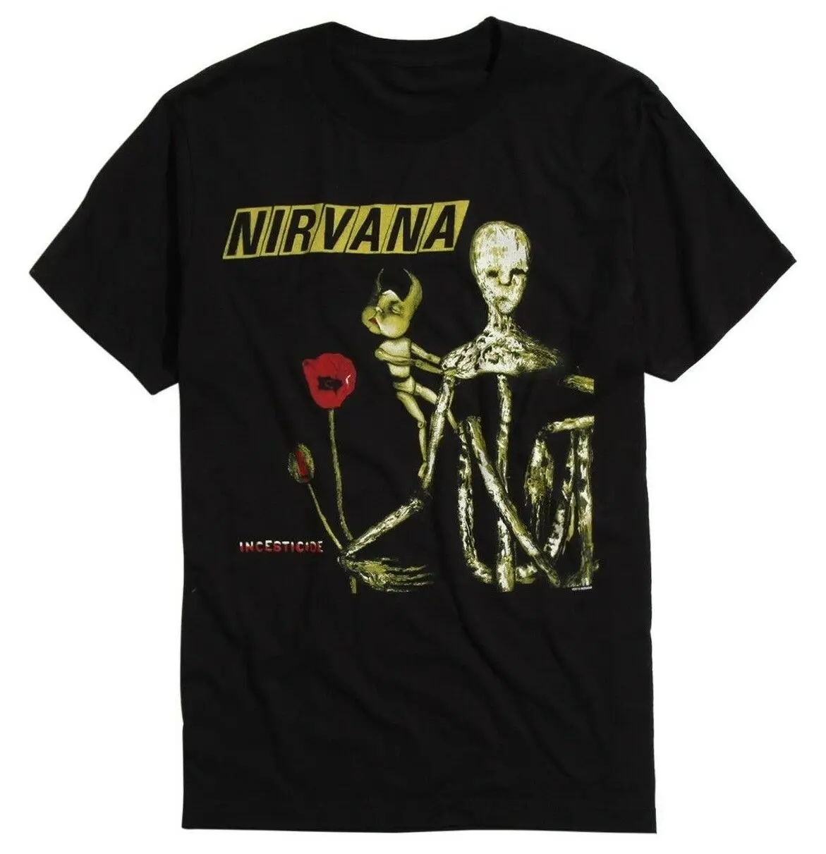 

Nirvana INCESTICIDE T-Shirt NWT Authentic & Licensed