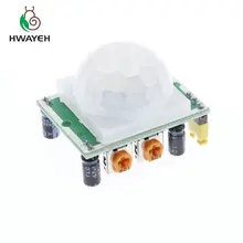 1 шт. SR501 Φ Регулируемый ИК пироэлектрический инфракрасный PIR