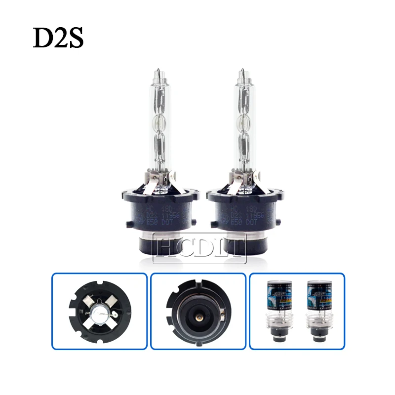Новинка 2021 ксеноновая лампа HCDLT 55 Вт D2S 4300K 5000K 6000K 8000K D4S 35 D2R D4R HID супер версия