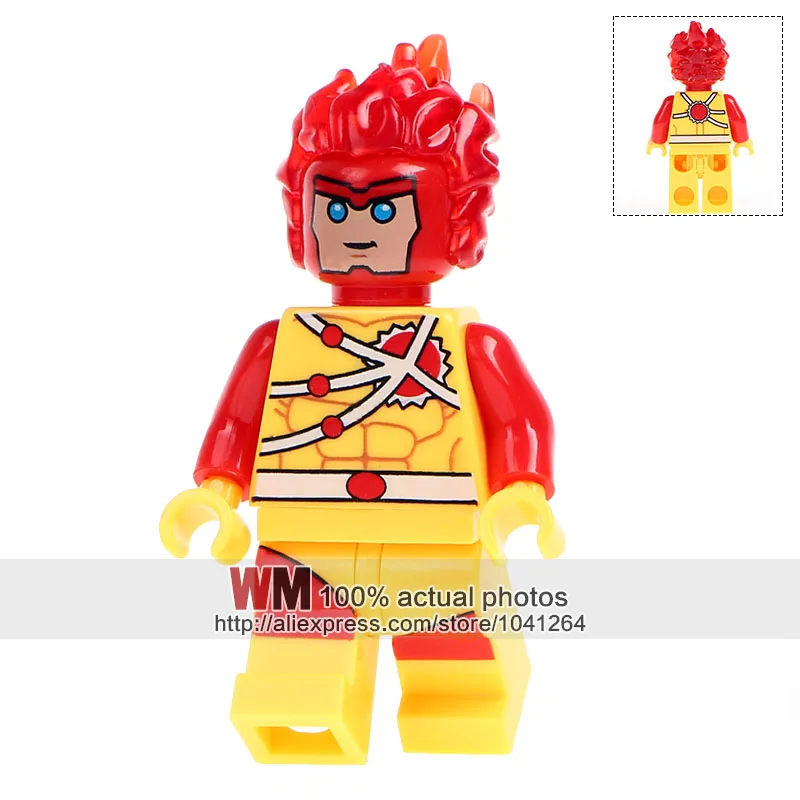 

Single Sale WM400 Firestorm Super Heroes Pop Culture Customs Printed Ghostface Building Blocks Best Children Gift Toys