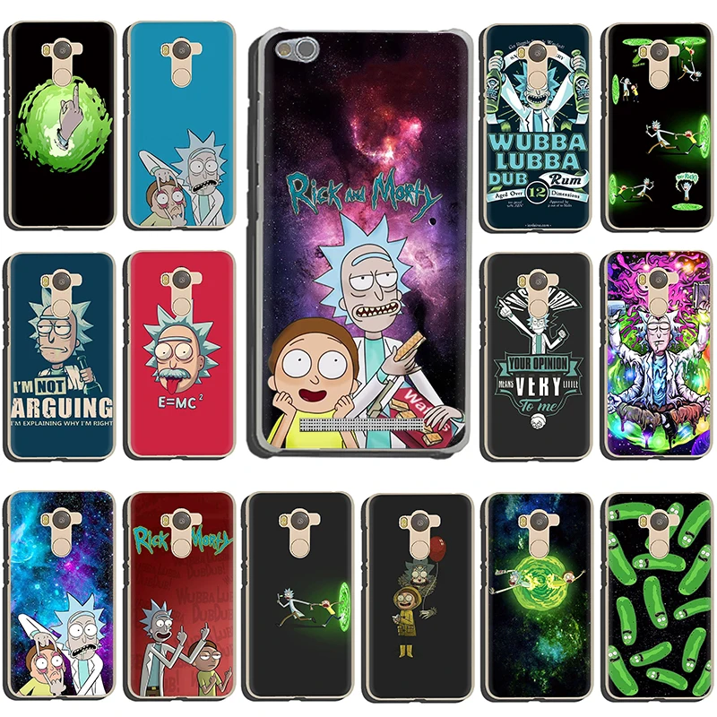

Rick And Morty Hard phone case for Xiaomi Redmi 5A 5 Plus 6A 6 Pro 7 GO Note 4 4X 5 6 7 8 Pro