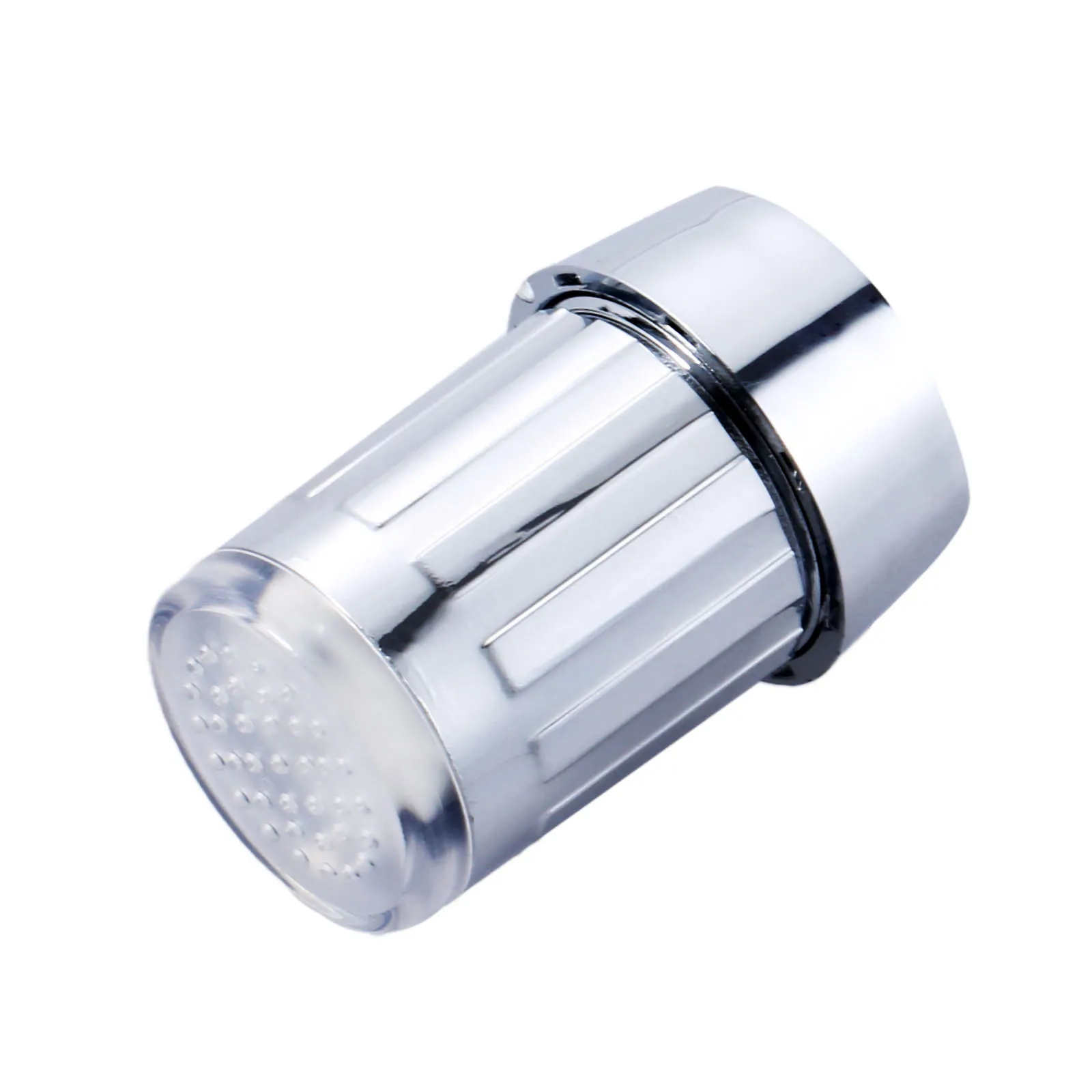 ABS LED Water Faucet Light 3 Color Waterfall Glow Shower Stream Tap Temperature Control Kitchen Bathroom Accessory With Adapter