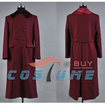 

Who is Doctor 4th Doctor Plum Red Long Trench Wool Jacket Cape Coat Halloween Cosplay Costume For Men Custom Made